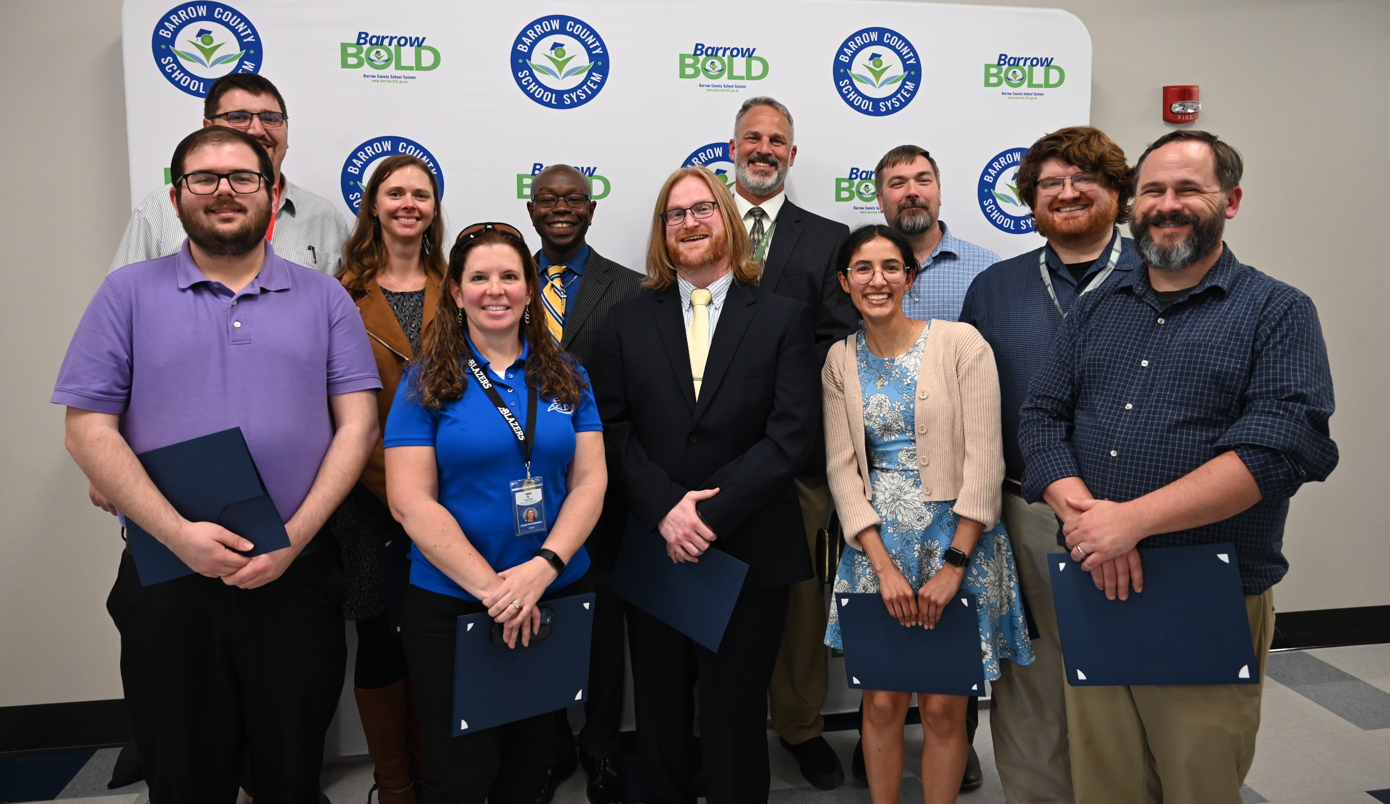 Fine Arts teachers recognized at board meeting