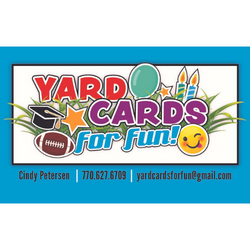 Yard Cards for Fun