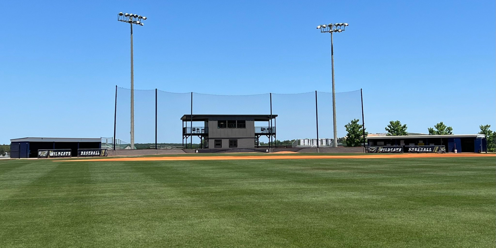 Baseball Field - Outfield view