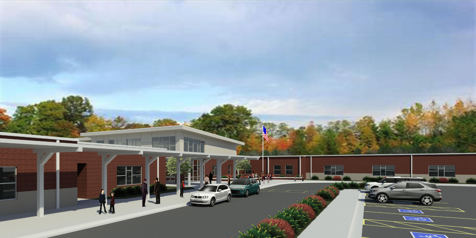 New elementary school rendering