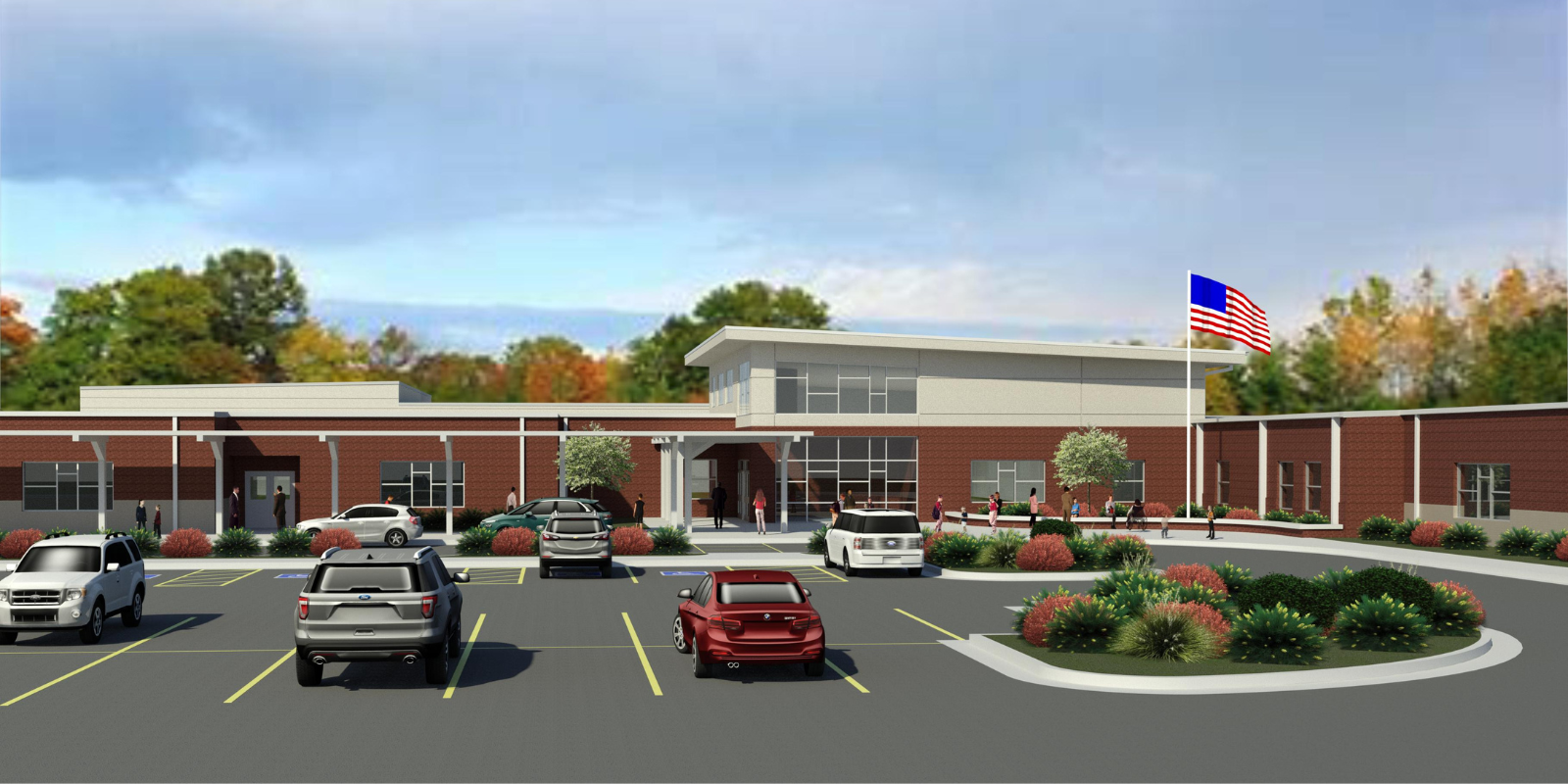 New Elementary School rendering