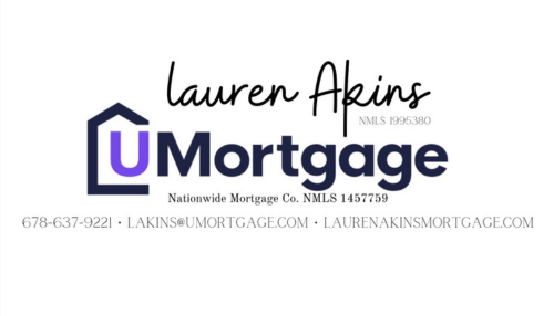U Mortgage business card