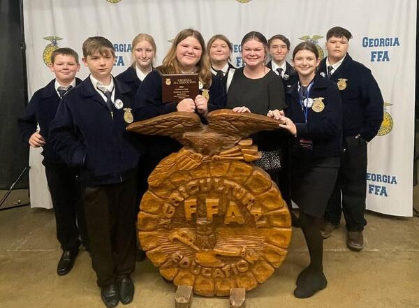 RMS FFA students