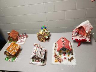 A collection of gingerbread architecture