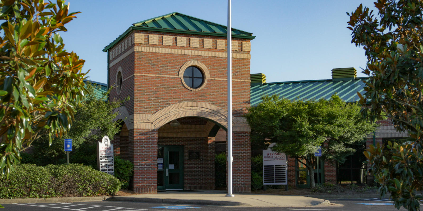 Westside Middle School building front